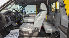 2015 Ford F750 sidepuller 20.5 Ft Chevron Steel bed